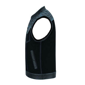 Chaleco de Cuero Genuino para Hombre, Nuevo Diseño, Gran Venta, Buena Calidad, Ideal para Venta en Línea - Product Image 5