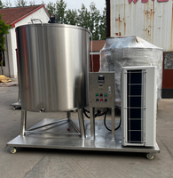 30L 50L 100L 150L 200L lait beurre jus de fruits pasteurisateur refroidissement combiné Machine HJ-SJZ30
