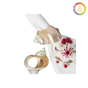 Servilleteros de conchas marinas artesanales de primera calidad Diseño elegante Buena calidad a precios al por mayor económicos - Product Image 3