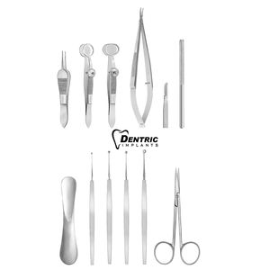 Nuevo Kit de Instrumentos Oftálmicos Manuales para Microcirugía Ocular, de Acero Inoxidable, con Pinzas de Seguridad para Oftalmología, para Escuelas de Medicina, con Certificación CE - Product Image 6