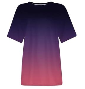 T-shirt à manches courtes en jersey simple 100% coton pour femme Super Premium Meilleure qualité Bangladesh prix d'usine Plus la taille - Product Image 3