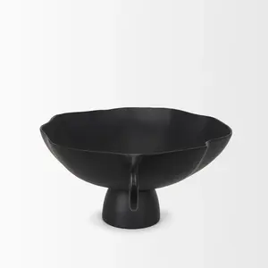 Bol en céramique artisanal de luxe, élégant objet décoratif de table, design haut de gamme, écologique, style américain, décoration de table - Product Image 5