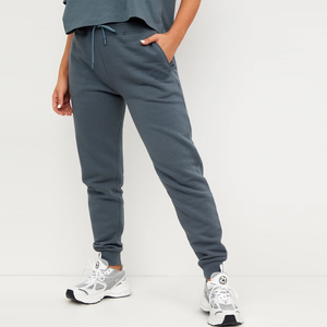 Pantalon de jogging en coton pour femme avec cordon de serrage, respirant, pour fitness, yoga, course à pied et détente – Logo personnalisé, vente en gros, coupe ajustée - Product Image 4