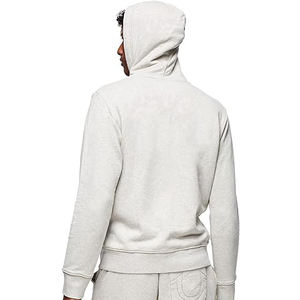 เสื้อกันหนาวมีฮู้ดสำหรับผู้ชาย, เสื้อสวมหัวผ้าฟลีซสวมใส่สบายเหมาะสำหรับอากาศหนาวสตรีทแวร์และกิจกรรมกลางแจ้ง - Product Image 5