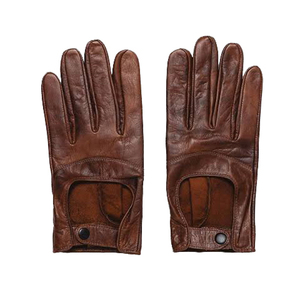 Nouveau gant en cuir Design de mode pour dames femmes chaud hiver noir habillage gant en cuir véritable - Product Image 1