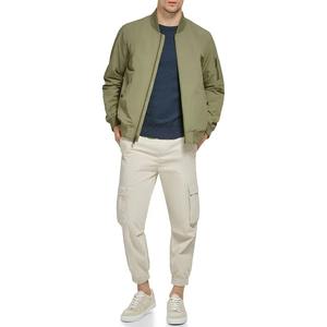 Top Tendance 100% Polyester Bomber Jacket avec col montant pour l'hiver Fourniture en gros Veste d'hiver Bomber pour hommes sur mesure - Product Image 1
