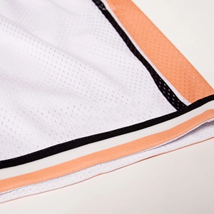 Meilleurs shorts en maille pour hommes, nouveaux, services OEM, logo de basket-ball personnalisé, motif uni, shorts en maille pour hommes - Product Image 6