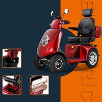 Scooter de ocio para ancianos de cuatro ruedas eléctrico tipo freno electromagnético en un coche familiar Fabricantes de comercio exterior