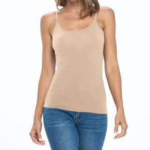 Camisole en dentelle respirante extensible pour femmes, 100% coton, silhouette lisse, texture douce, séchage rapide, coupe décontractée, coupe moderne, minimaliste - Product Image 5