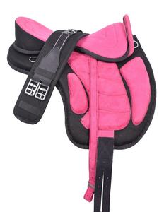 Sillín de caballo Freemax de primera calidad con estribo y circunferencia Sillín de caballo sintético Freemax Sillín de caballo sin árboles - Product Image 1