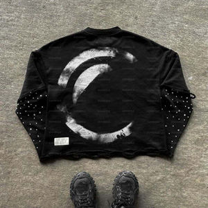 Conjunto de sudadera con capucha y pantalones de chándal acampanados de algodón con estampado de abullonado 3D para hombre de 2 piezas personalizadas - Product Image 1