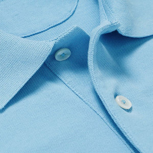 เสื้อยืดโปโลลำลองสำหรับผู้ชาย, เสื้อผ้าฝ้ายน้ำหนักเบาเหมาะสำหรับใส่ไปประชุมสำนักงานทุกวัน - Product Image 3