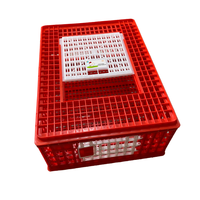 Nouveau modèle de caisse en plastique emboîtable Boîte de transport logistique de qualité alimentaire solide avec couvercle attaché Acheter maintenant Meilleur prix disponible