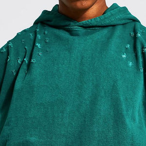 Bloque Color Hombres Puff Impresión Sudadera con capucha Transpirable y cómodo Hombres Puff Impresión Sudaderas con capucha con sudaderas con capucha de manga larga - Product Image 3