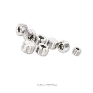 ข้อต่อเกลียวลมแบบหกเหลี่ยมขนาด 3/8 นิ้ว คุณภาพสูง OEM สำหรับระบบลมและซีลไฮดรอลิก - Product Image 2