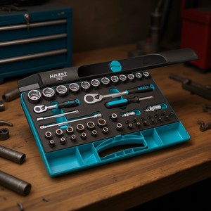 Juego de Llaves de Trinquete y Vasos Hazet de 46 Piezas - Product Image 3