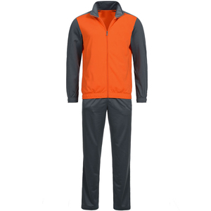 New Wholesale High Quality Custom Logo Two Piece Suits Solid Color Plain Men <b>Sweat</b> Suit <b>Sets</b> - Product Image 3