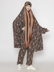 Nueva llegada Modest Womens Rayon Floral Print Cord Set Temporada de otoño Viscosa tejida de India Precio al por mayor - Product Image 4