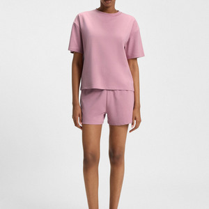 Nouveauté : Ensemble short et haut de sport pour femme – Tenue athlétique de course et fitness – T-shirt et short pour femme - Product Image 1