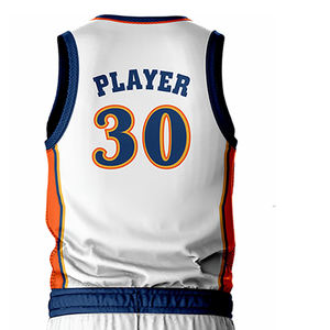 Ensembles d'uniformes de basket-ball colorés unisexes de bonne qualité, à la mode et élégants, ensembles de vêtements de basket-ball respirants pour adultes - Product Image 6