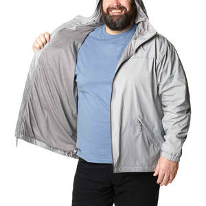 Veste coupe-vent en toile pour homme, respirante, anti-UV, avec col montant, idéale pour l'extérieur - Product Image 3