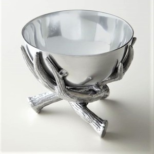 Bol de service de forme ronde martelée, bol à fruits de couleur or Rose Unique pour décoration de dessus de Table - Product Image 6