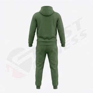 Chándal de Invierno con Capucha para Hombre, Personalizado con Impresión Digital, 100% Poliéster, Mangas Largas, Transpirable, Estilo Urbano - Product Image 2