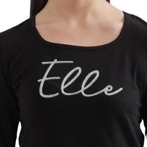 Camisetas de Verano con Estampado Personalizado para Mujer, 100% Algodón, Casual, Manga Larga, Cuello Redondo, Ajustadas, Transpirables - Product Image 3