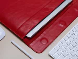 Handmade Genuine <b>Leather</b> <b>Laptop</b> Sleeve Business Organizer Office Portfolio Executive Vintage Durable Classic LLS-0285 - Product Image 5