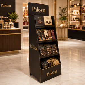 Rak <span class=keywords><strong>Display</strong></span> Karton Bergelombang Grosir untuk Cokelat, Permen, Makanan Penutup, dan Rak Ritel Bahan Makanan - Product Image 1