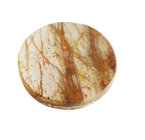 Sous-verre en marbre gris coin rond sous-verre en marbre carré en forme d'accessoire de maison et de jardin de qualité supérieure meilleure vente - Product Image 6