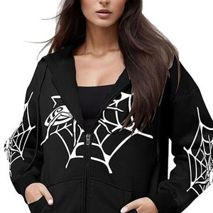 Sweat à capuche pour femme, sublimation, logo frontal, respirant, séchage rapide, pour l'extérieur, hiver et automne - Product Image 4