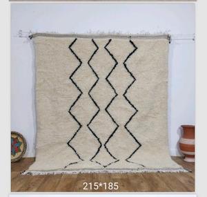 Tapis marocains faits à la main en laine, authentiques tapis berbères, laine naturelle, artisanat artisanal, taille et couleurs personnalisables, haute qualité - Product Image 1