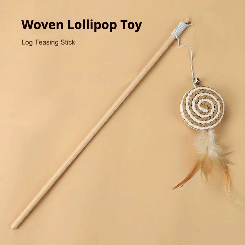 Woven lollipops