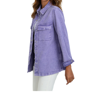 Chemise en jean décontractée respirante à col rabattu pour femme – Nouvelle collection 2026 – Qualité supérieure et tendance - Product Image 3