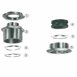 Presse-étoupe à compression unique en laiton de haute qualité, raccords de conduits électriques antidéflagrants étanches, fournisseur OEM industriel - Product Image 6