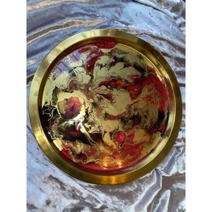 Plateau de service en résine au design antique pur d'une seule pièce avec une qualité et des matériaux extra premium à un prix très abordable - Product Image 4