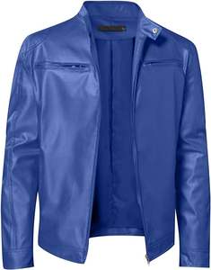 Chaquetas de Cuero Genuino Personalizadas para Hombre, Cómodas y Transpirables, Último Estilo - Product Image 1