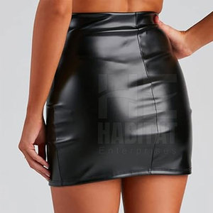 Faldas de Cuero Genuino de la Mejor Calidad para Mujer, Diseño Ajustado, Material Suave y Duradero, Cómodas para el Trabajo y Fiestas - Product Image 2