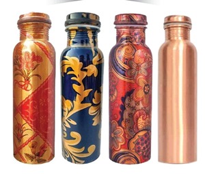 Elegant New Copper Bottle Multi-Color Design Leak-Proof Wide Joint Free Direct Drinking <b>Stainless</b> <b>Steel</b> <b>Tumblers</b> for Sports - Product Image 3