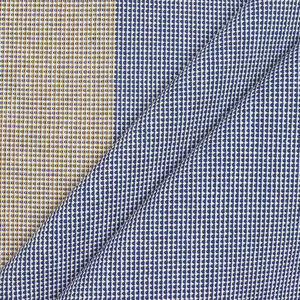 ผ้าปูโต๊ะ200 GSM ลายแชมเบรย์สีฟ้าขนาด90x90ซม. 100% ทอในอินเดีย - Product Image 3