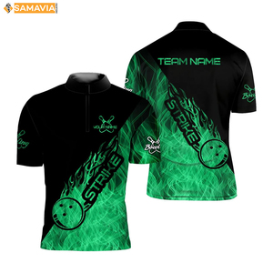 Camisetas personalizadas del equipo de bolos SAMAVIA, uniformes ligeros de poliéster, ajuste sublimado, proveedor del mercado de EE. UU. - Product Image 3