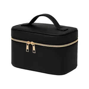 Beauty Case Personalizzato Grande in PU Saffiano, Borsa da Toilette Personalizzabile per Gadget - Product Image 2