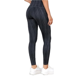 Leggings de yoga décontractés et tendance pour femmes, de haute qualité, sur mesure, unis, avec cordon de serrage, respirants, légers, prix abordable - Product Image 6