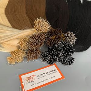 Vente en gros d'extensions de cheveux Nano Tip Invisible Nano Tips Remy Hair Natural Nano Ring Extensions de cheveux couleur personnalisée - Product Image 4