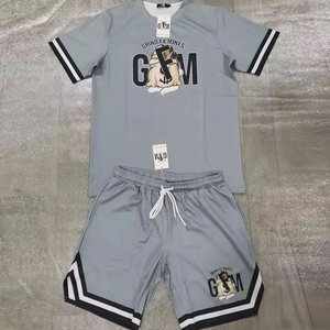 Conjunto Deportivo de Dos Piezas para Hombre, Estilo Veraniego, Personalizado, Ropa de Playa, Pantalones Cortos Casuales, Camiseta y Pantalones Cortos para Hombre - Product Image 3