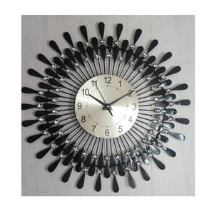 Reloj de pared decorativo de Metal con diseño de ciervo sentado para sala de estar, decoración de lujo para el hogar, arte de pared - Product Image 3