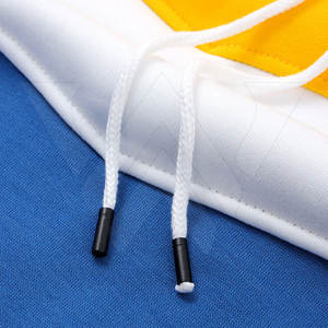 เสื้อฮู้ดโอเวอร์ไซส์ผ้าฝ้าย100% สำหรับผู้ชาย, เสื้อมีฮู้ดผ้าฝ้ายผสมพิมพ์ลายบนหน้าจอ - Product Image 4