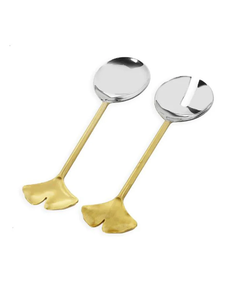 Serveur à salade en acier inoxydable de vente chaude, ensemble cuillère à café et fourchette de luxe avec la meilleure qualité les plus exigeants - Product Image 5