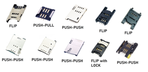 Eteily Hot Sale Durable SIM Card <b>Connector</b> 6 Pin Flip Type Metal Body CT for PCs, Tablets, Phones and <b>Other</b> Cellular Modules - Product Image 2